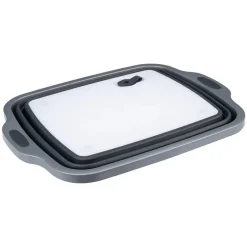 Abbey Camp Keukenaccessoires>2 in 1 snijplank / wasteil opvouwbaar