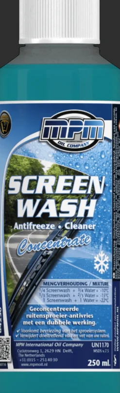 Mpm Oliën & Vloeistoffen>250 ml winter ruitensproeiervloeistof