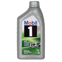 Mobil Oliën & Vloeistoffen>1 motorolie ESP 0W-30 1L