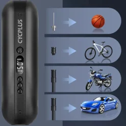 Cycplus Fietspompen>A2 PRO fietspomp auto oplaadbaar