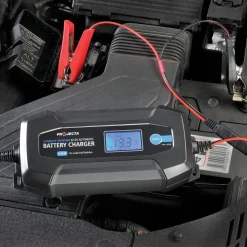 Projecta Acculaders & Starthulpen<AC040 8 fase autom. acculader 4,0 A, 6 + 12 V