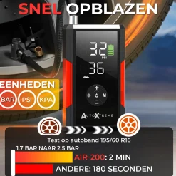 Autoxtreme Autogereedschap<Air-200 - Luchtcompressor & Elektrische fietspomp