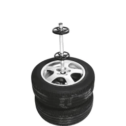 Carpoint Autobanden & Accessoires>Aluminium velgenstandaard met bandenhoes