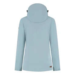 Travelin' Zomerjassen|Waterdichte Jassen<Alva Dames - Hardshell Jas - Waterdicht Lichtblauw