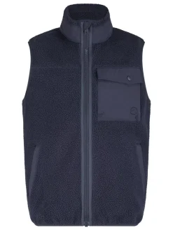 Human Nature Vesten|Fleeces<Alvik - Fleecebodywarmer heren Navy
