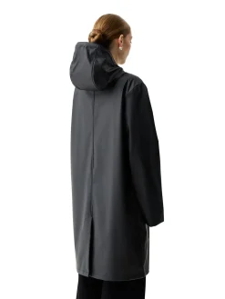 Hunter Regenjassen|Regenkleding<Andrea PU Raincoat - Jas - Unisex Zwart