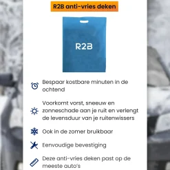 R2B Antivries Dekens<Anti-Vries Deken Auto Voorruit