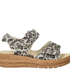 Waldlaufer Sandalen & Slippers|Wandelsandalen<Arlene Sandalen Dames Beige