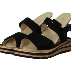 Waldlaufer Sandalen & Slippers|Wandelsandalen<Arlene Sandalen Dames Zwart
