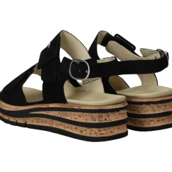 Waldlaufer Sandalen & Slippers|Wandelsandalen<Arlene Sandalen Dames Zwart