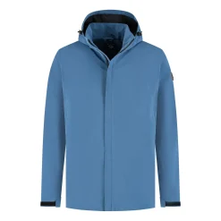 Travelin' Waterdichte Jassen<Aron Heren - Hardshell Jas - Waterdicht Blauw