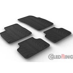 Gledring Automatten>Audi Q7 6/2015 & Q8 5/2018 - Rubbermatten