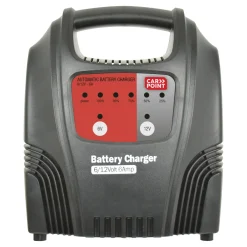 Carpoint Acculaders & Starthulpen>Automatische geïsoleerde acculader 6/12 Volt 6A