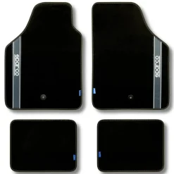 Sparco Automatten<Automatten set - Stof - Grijs