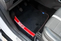 Sparco Automatten<Automatten set - Stof - Rood