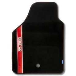 Sparco Automatten<Automatten set - Stof - Rood