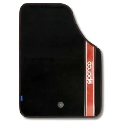 Sparco Automatten<Automatten set - Stof - Rood