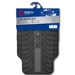 Sparco Automatten<Automatten Set Rubber - Grijs
