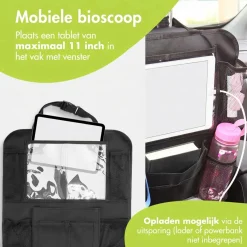 Imoshion Organizers<Autostoel Organizer met Tablethouder - 2-Pack