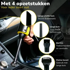 Dunlop Draagbare Stofzuigers<Auto Stofzuiger Draadloos 12V