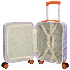 Zebra Trends Koffers & Trolleys<Avonturier Kinderkoffer - Handbagage kinderkoffer Lila