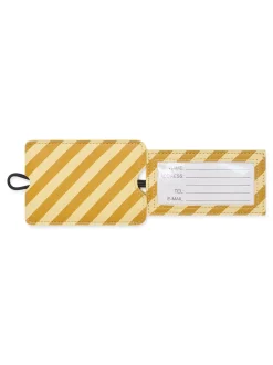 ANWB Kofferlabels<Bagagelabel Donker Geel