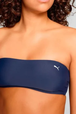 Puma Zwemkleding<Bandeau - Dames - Bikinitopje Blauw
