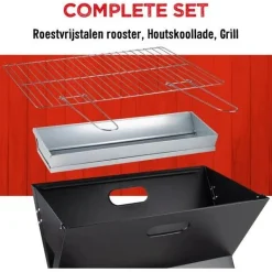 Bbq Collection Barbecues & Kooktoestellen<BBQ Tafel BBQ Houtskool - 46 x 36,5 x 28 cm
