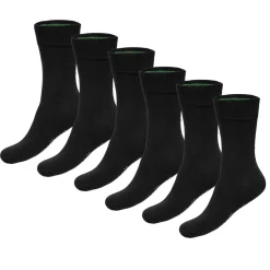 Bamboo Basics Sokken|Sokken<BEAU Sokken 6-pack Unisex Zwart