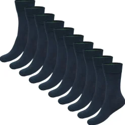 Bamboo Basics Sokken|Sokken<BEAU Sokken 10-pack Unisex Marineblauw