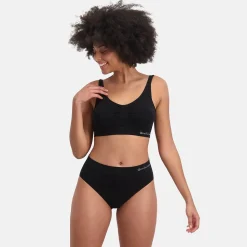 Bamboo Basics Ondergoed<BELLE - Seamless Full Brief 3-pack dames Zwart