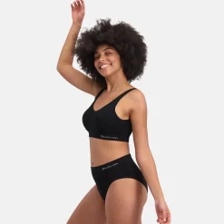 Bamboo Basics Ondergoed<BELLE - Seamless Full Brief 3-pack dames Zwart