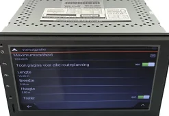 Berggps Autonavigatie<BG7000DIN - Campernavigatie