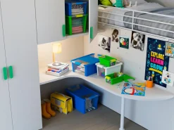 Kis Opbergmanden En- Kratten>Bi Opbergbox L - 40L - wit