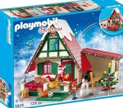 PLAYMOBIL® Bouwen & Constructie<Bij De Kerstman Thuis 5976