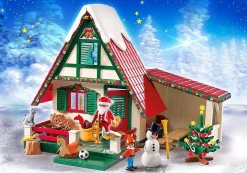 PLAYMOBIL® Bouwen & Constructie<Bij De Kerstman Thuis 5976