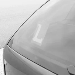 Carpoint Markeringsborden & -Signalen<Blauw bordje met witte L voor lesvoertuigen