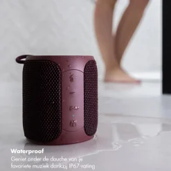 Selencia Audio<Bluetooth Speaker - Waterdicht - Groen Rood