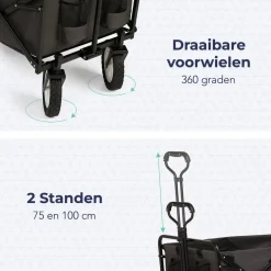 Lifegoods Bolderkarren|Bolderkarren<Bolderkar - 70KG Grijs
