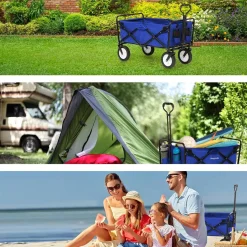 Lifegoods Bolderkarren|Bolderkarren<Bolderkar - 70KG Blauw