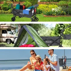 Lifegoods Bolderkarren|Bolderkarren<Bolderkar - Tot 120KG - 90L Grijs
