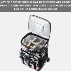 Brisby Boodschappentrolley'S<Boodschappentrolley met koelvak 32L Signaalzwart