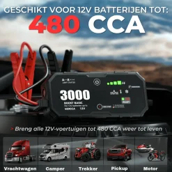 Autoxtreme Acculaders & Starthulpen<Boost Basic - Jumpstarter & Starthulp - 480CCA