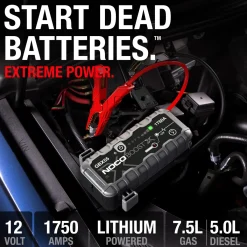 Noco Acculaders & Starthulpen<Boost X Lithium Jump Starter 1750A voor voertuigen