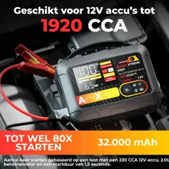 Autoxtreme Acculaders & Starthulpen<Boost Xtreme - Compressor Jumpstarter - 1920CCA