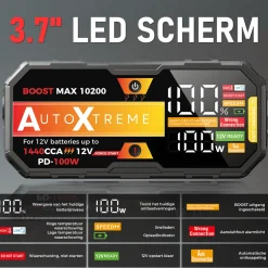 Autoxtreme Acculaders & Starthulpen<Boost Max - Jumpstarter & Starthulp - 1440CCA