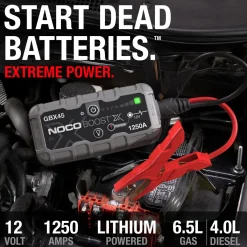 Noco Acculaders & Starthulpen<Boost X Jump Starter 1250A 12V met Powerbank