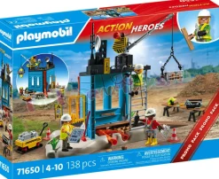PLAYMOBIL® Bouwen & Constructie>Bouwplaats 71650