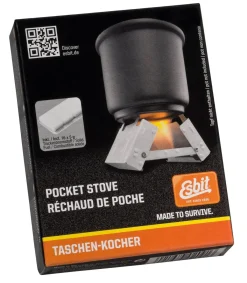 Esbit Barbecues & Kooktoestellen>Brander Pocket Stove S Incl. Solid fuel
