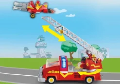 PLAYMOBIL® Bouwen & Constructie>Brandweerwagen 70911